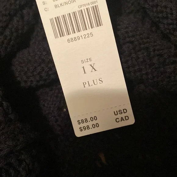 NWT ANTHROPOLOGIE CROCHET MINI DRESS 1X plus - Picture 7 of 7